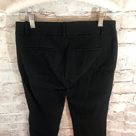 J. Crew Minnie Cropped Ankle Black Stretch Pants - Picture 4 of 6